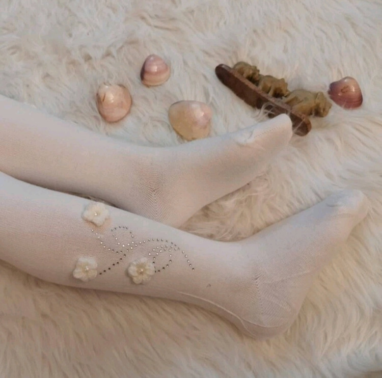 جوراب شلواری نوزادی در سه رنگ جذاب سفید ، طوسی و مشکی