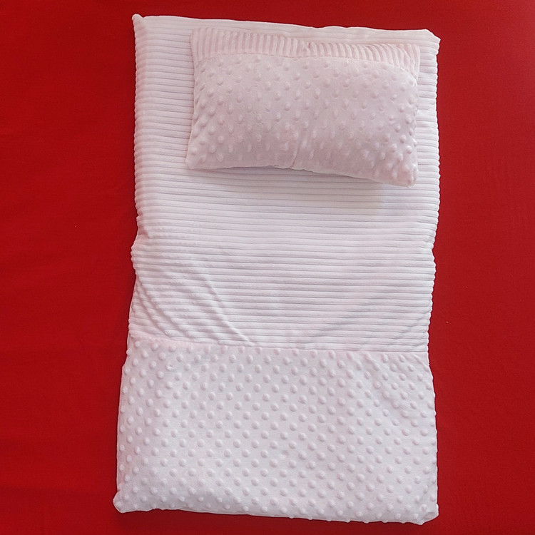 سرویس خواب نوزادی 4 تکه طرح خرگوش مهربون شامل تشک ، پتو ، بالشت و قنداق فرنگی رنگ صورتی با ارسال رایگان به سراسرکشور