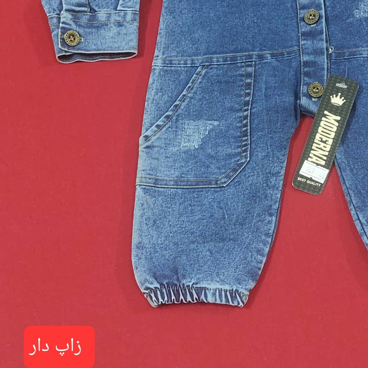 سرهمی نوزادی جین با کیفیت سایز 1و2و3