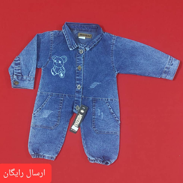 سرهمی نوزادی جین با کیفیت سایز 1و2و3