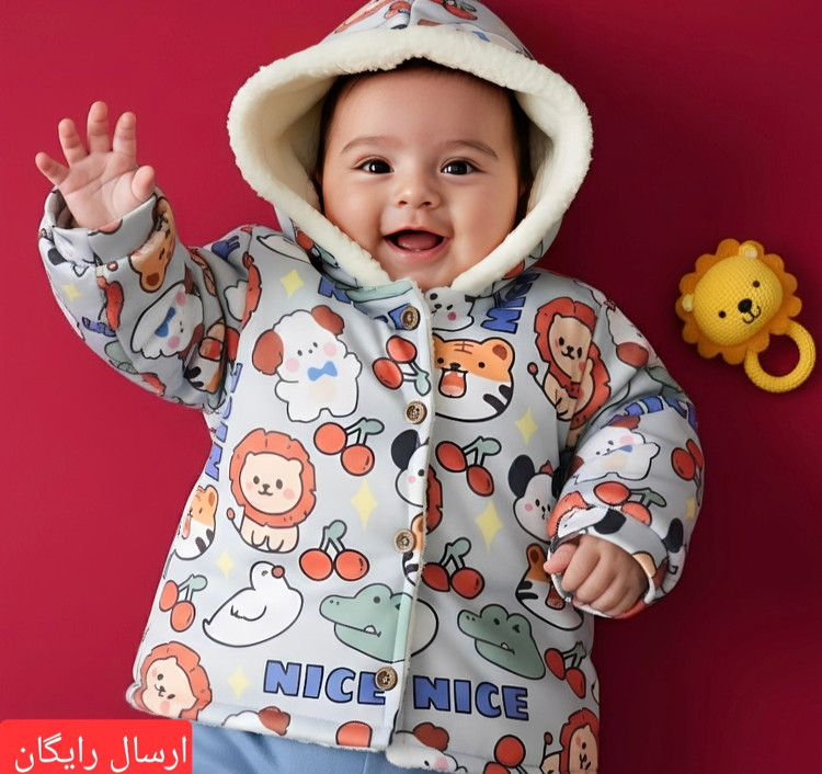 کاپشن نوزادی شیک اسپرت نوزادی سایز ۱ و۲ (ارسال رایگان)