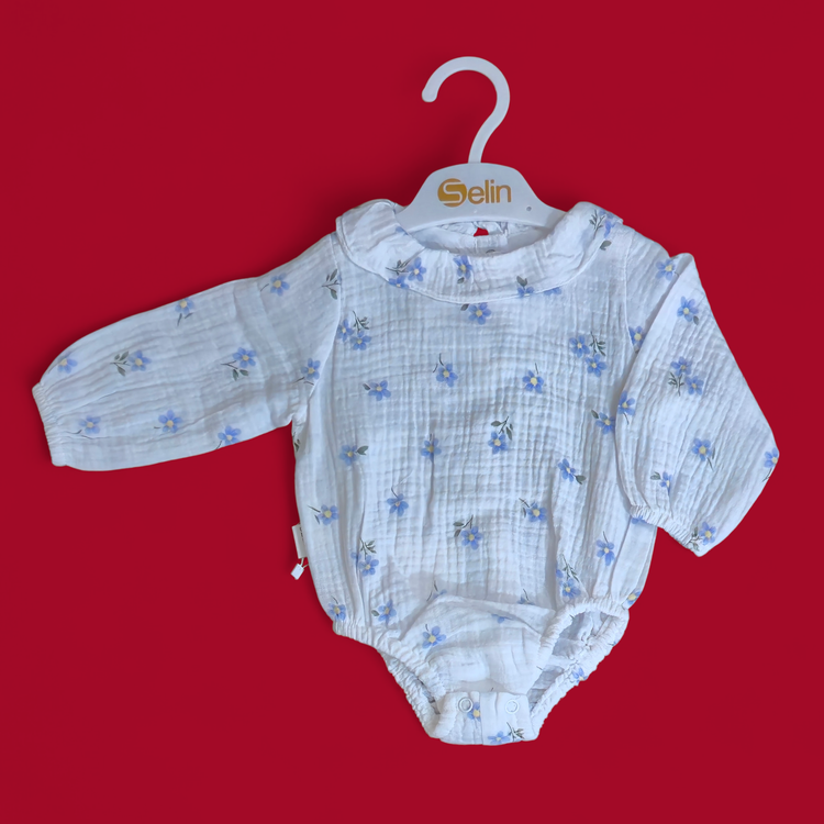 زیردکمه نوزادی نخی دخترونه شیک و زیبا سایز S , L , XL (ارسال رایگان )