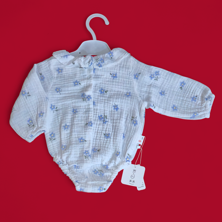 زیردکمه نوزادی نخی دخترونه شیک و زیبا سایز S , L , XL (ارسال رایگان )