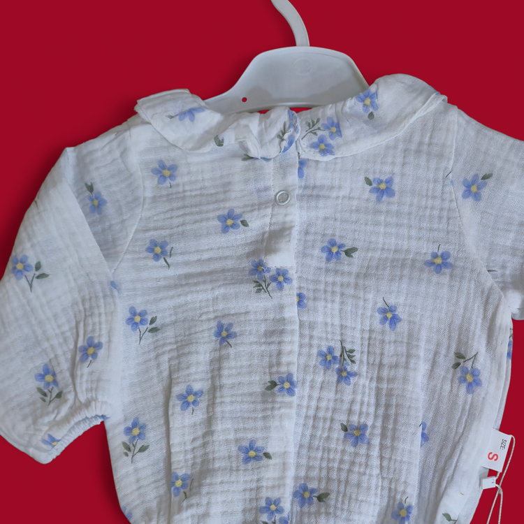 زیردکمه نوزادی نخی دخترونه شیک و زیبا سایز S , L , XL (ارسال رایگان )